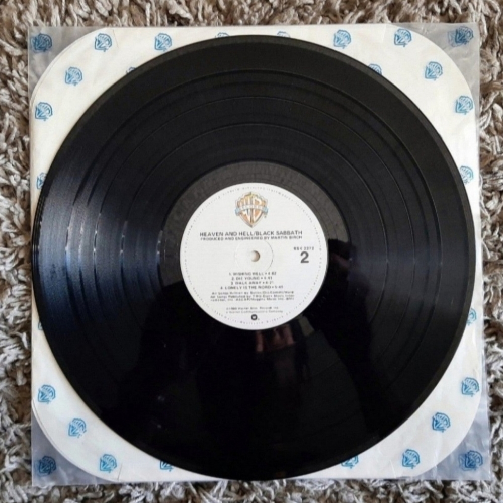 COPY - Black Sabbath Heaven And Hell vintage 1980 vinyl record LP